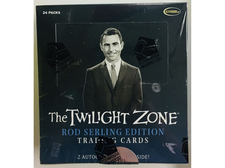 Non Sports Cards Rittenhouse - Twilight Zone - Rod Sterling Edition Trading Cards - Hobby Box - Cardboard Memories Inc.