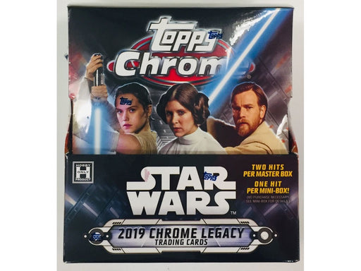 Non Sports Cards Topps - 2019 - Chrome - Star Wars - Hobby Box - Cardboard Memories Inc.