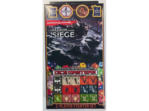 Dice Games Wizkids - Dice Masters - Faerun Under Siege - 2 Player Starter Set - Cardboard Memories Inc.