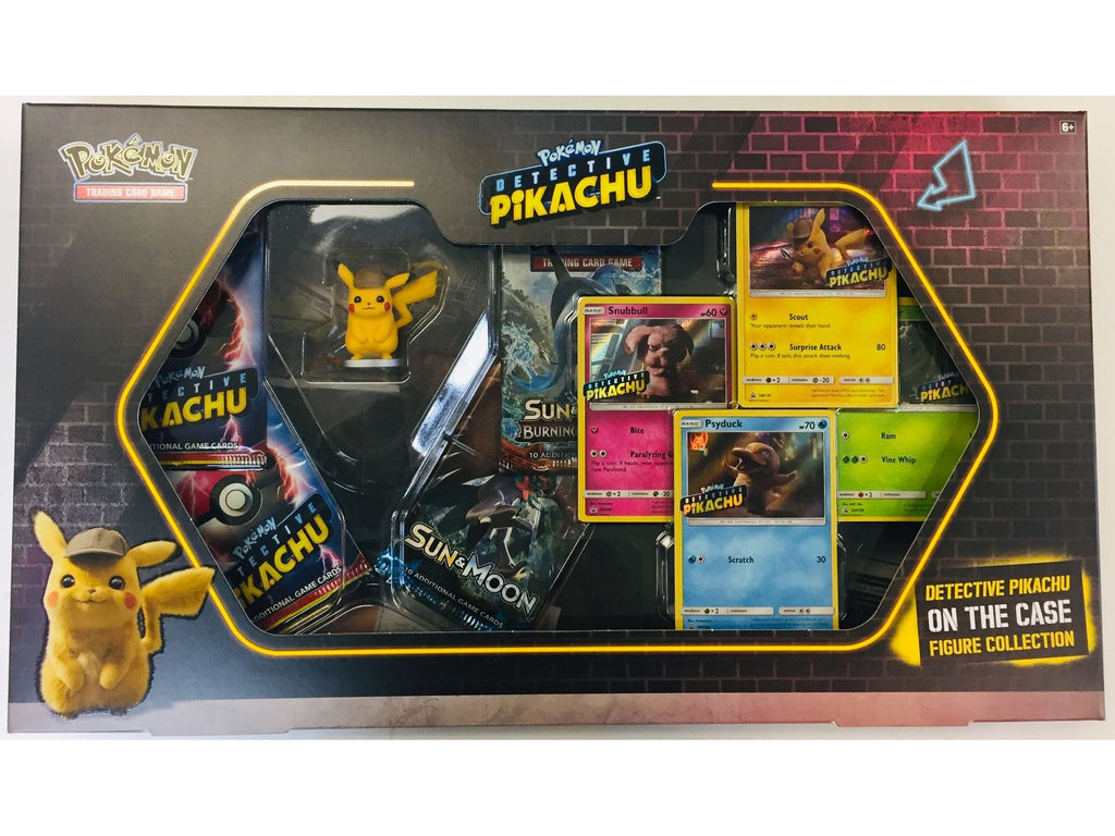 Pokemon - Detective Pikachu - Figure Collection Box | Cardboard Memories Inc. Pokemon - Detective Pikachu - Figure Collection Box | Cardboard Memories Inc.