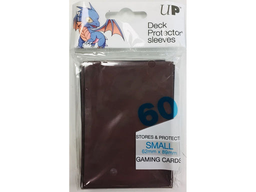 Supplies Ultra Pro - Deck Protectors - Small Yu-Gi-Oh! Size - 60 Count - Brown - Cardboard Memories Inc.