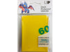 Supplies Ultra Pro - Deck Protectors - Small Yu-Gi-Oh! Size - 60 Count - Solid Yellow - Cardboard Memories Inc.