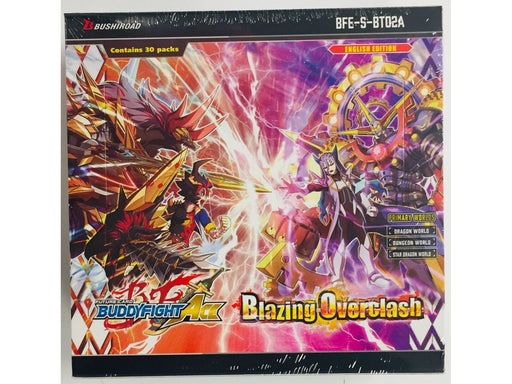 Trading Card Games Bushiroad - Buddyfight Ace - Alternative V2 Blazing Overclash - Booster Box - Cardboard Memories Inc.