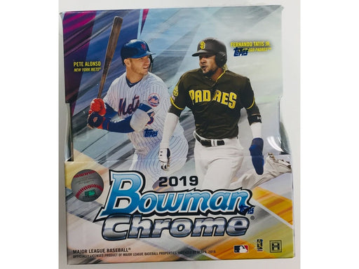 Sports Cards Topps - 2019 - Baseball - Bowman Chrome - Hobby Master Box - Cardboard Memories Inc.