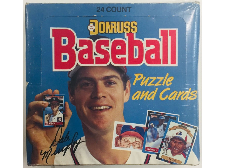 Sports Cards Leaf - 1988 - Donruss Baseball - Cello Box - Cardboard Memories Inc.