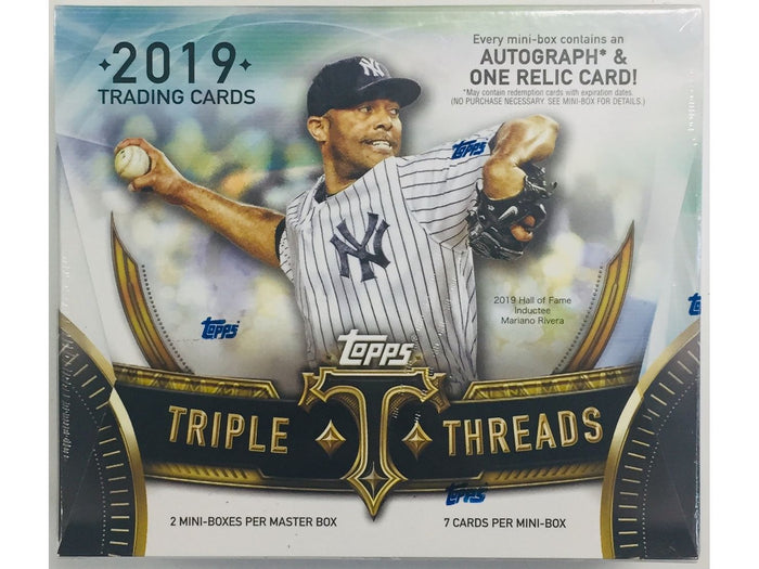 Sports Cards Topps - 2019 - Baseball - Triple Threads - Hobby Box - Cardboard Memories Inc.