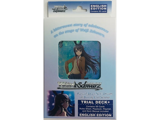 Trading Card Games Bushiroad - Weiss Schwarz - Rascal Does Not Dream of Bunny Girl Senpai - Starter Deck - Cardboard Memories Inc.
