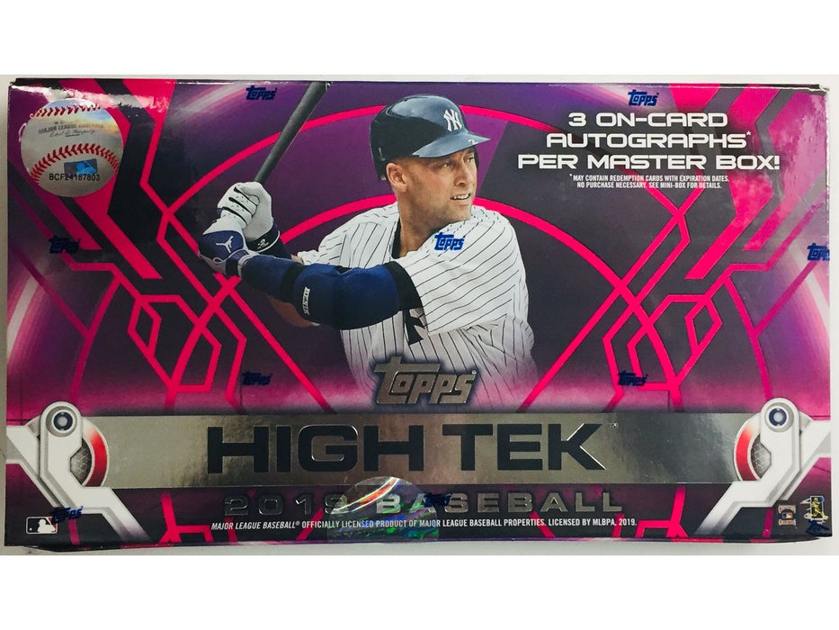 Sports Cards Topps - 2019 - Baseball - High Tek - Hobby Box - Cardboard Memories Inc.