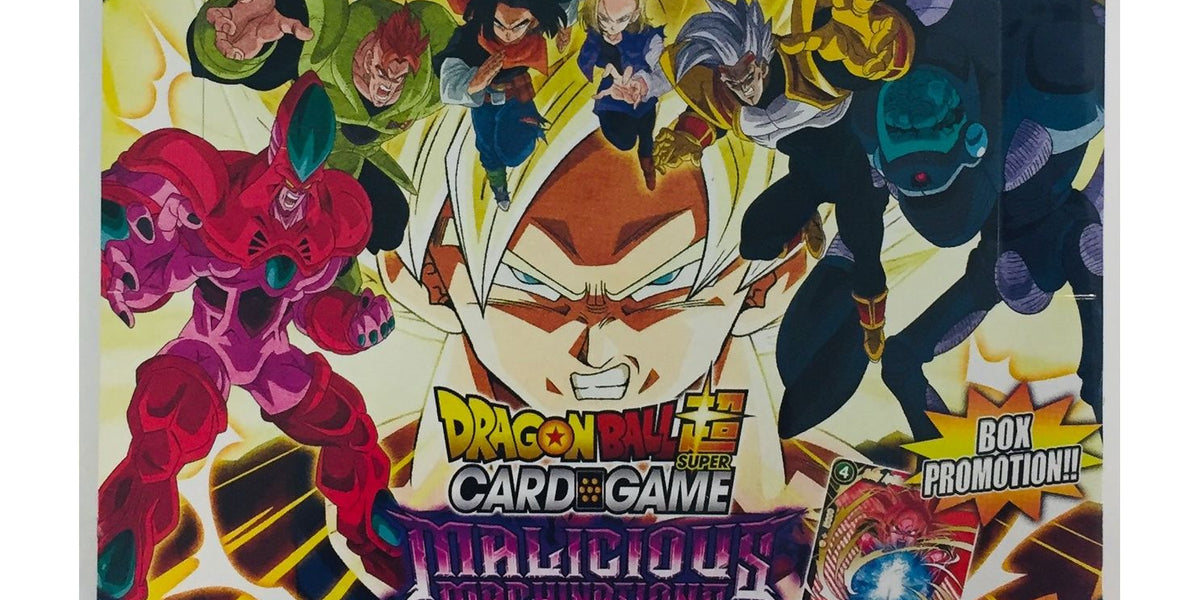 Dragon Ball Super - Series 8 - Malicious Machinations - Booster Box Cardboard Memories Inc. Dragon Ball Super - Series 8 - Malicious Machinations - Booster Box Cardboard Memories Inc.