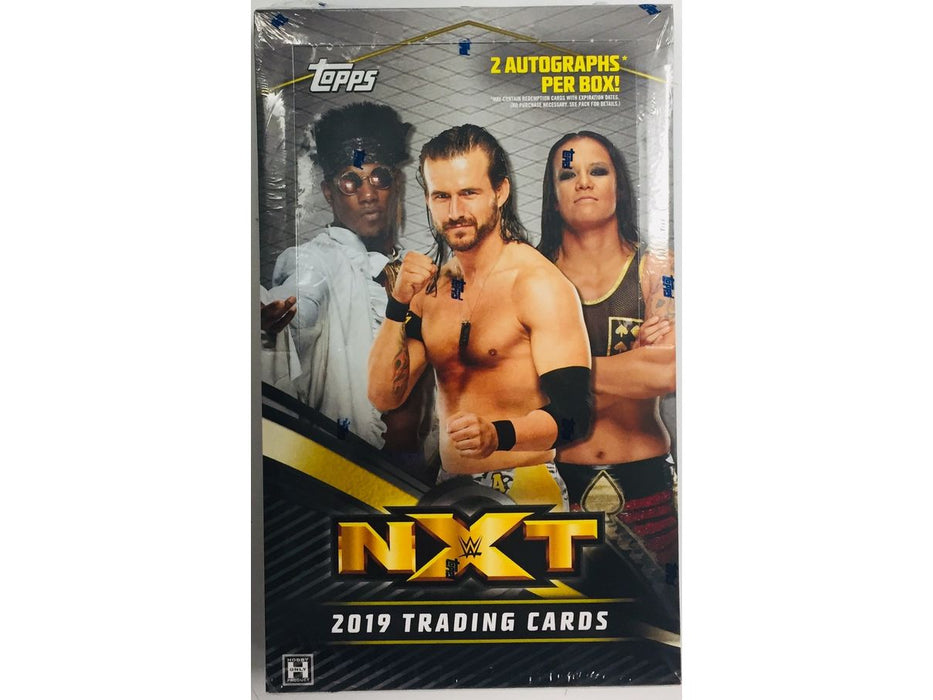 Sports Cards Topps - 2019 - WWE Wrestling - NXT - Hobby Box - Cardboard Memories Inc.