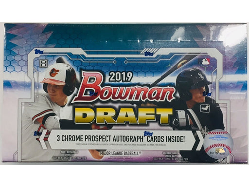 Sports Cards Topps - 2019 - Baseball - Bowman Draft - Jumbo Hobby Box - Cardboard Memories Inc.