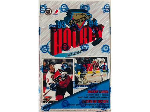 Sports Cards O-Pee- Chee OPC Premier - 1993-94 - Series 1 - Hockey - Hobby Box - Cardboard Memories Inc.