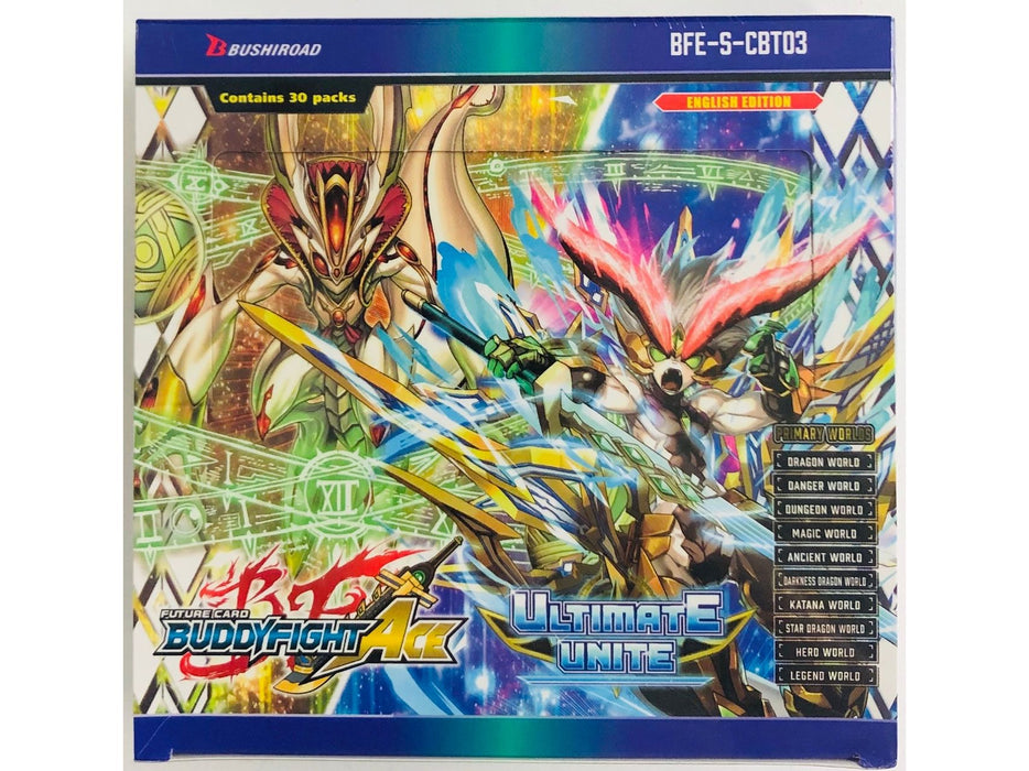 Trading Card Games Bushiroad - Buddyfight Ace - Climax Vol. 3 - Ultimate Unite - BFE-S-CBT03 - Booster Box - Cardboard Memories Inc.