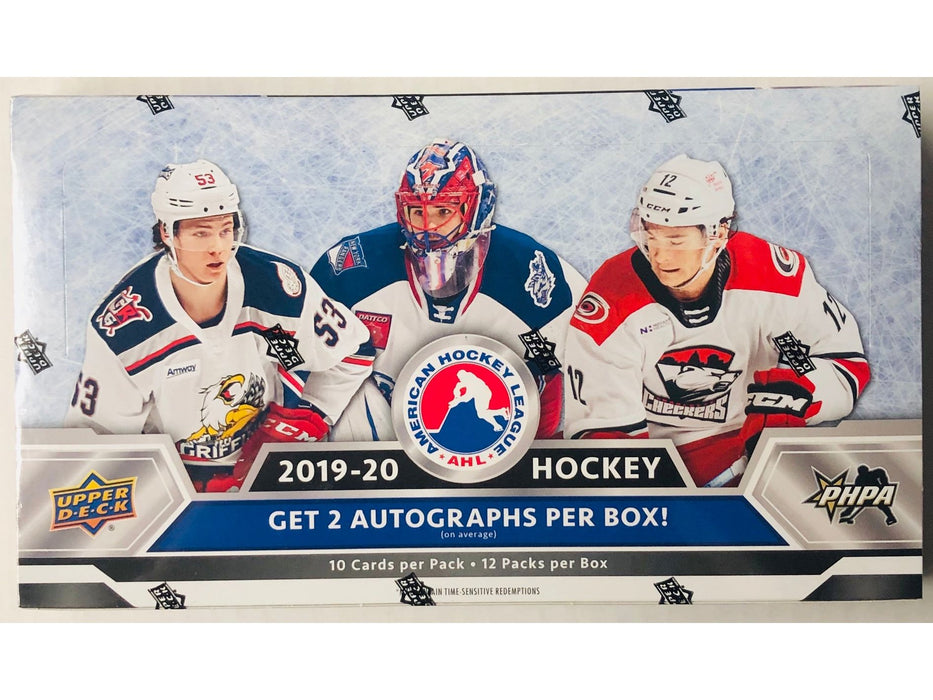 Sports Cards Upper Deck - 2019-20 - Hockey - AHL - Hobby Box - Cardboard Memories Inc.