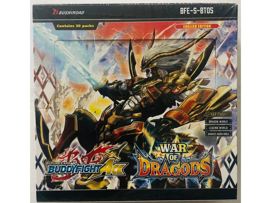 Trading Card Games Bushiroad - Buddyfight Ace V5 - War Of Dragods - Booster Box - Cardboard Memories Inc.