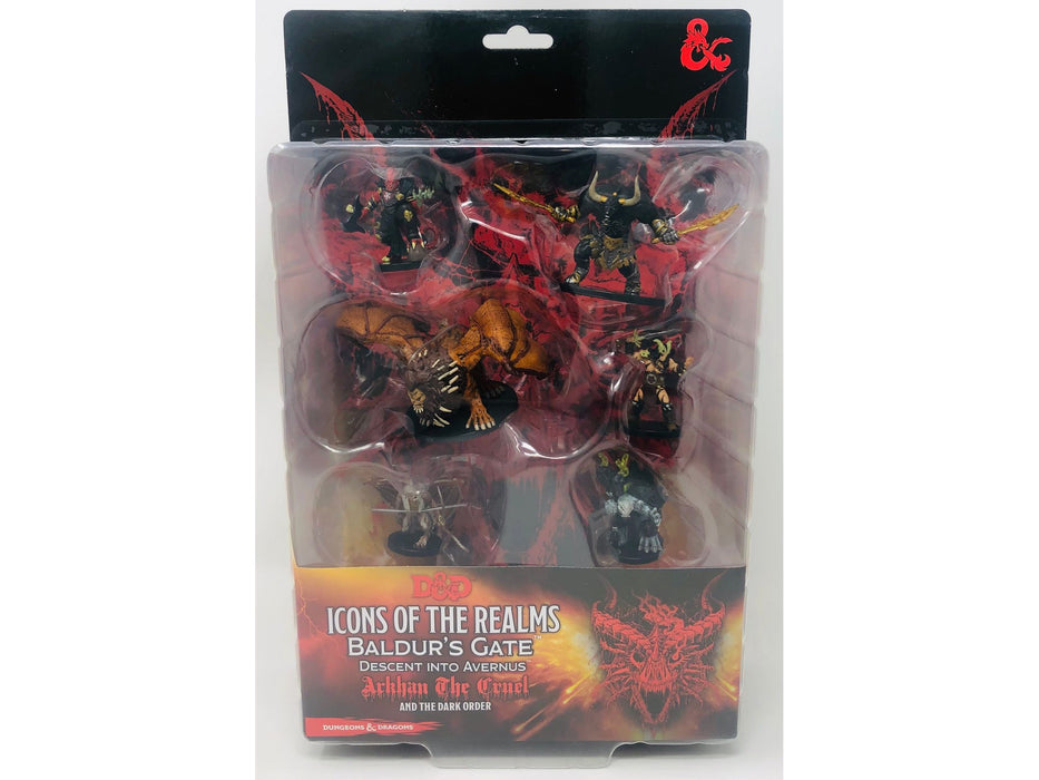 Role Playing Games Wizards of the Coast - Dungeons and Dragons - Icons of the Realms - Arkhan and the Dark Order - Cardboard Memories Inc.