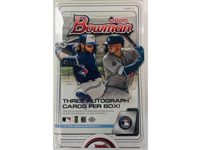 Sports Cards Topps - 2020 - Baseball - Bowman - Jumbo Box - Cardboard Memories Inc.