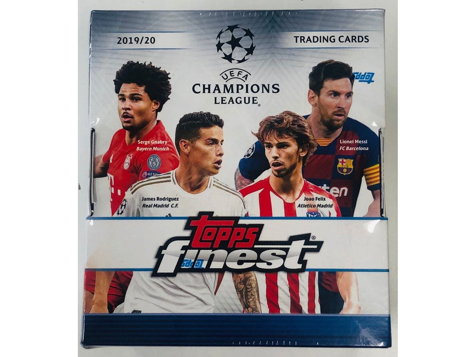 Sports Cards Topps - 2020 - Soccer - Finest UEFA Champions League - Hobby Box - Cardboard Memories Inc.