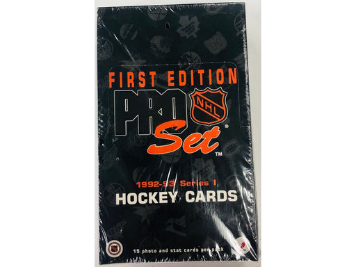 Sports Cards Pro-Set - 1992-93 - Hockey - Series 1 - Hobby Box - Cardboard Memories Inc.
