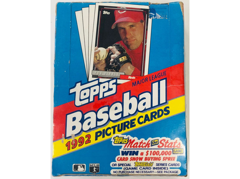 Sports Cards Topps - 1992 - Baseball - Hobby Box - Cardboard Memories Inc.