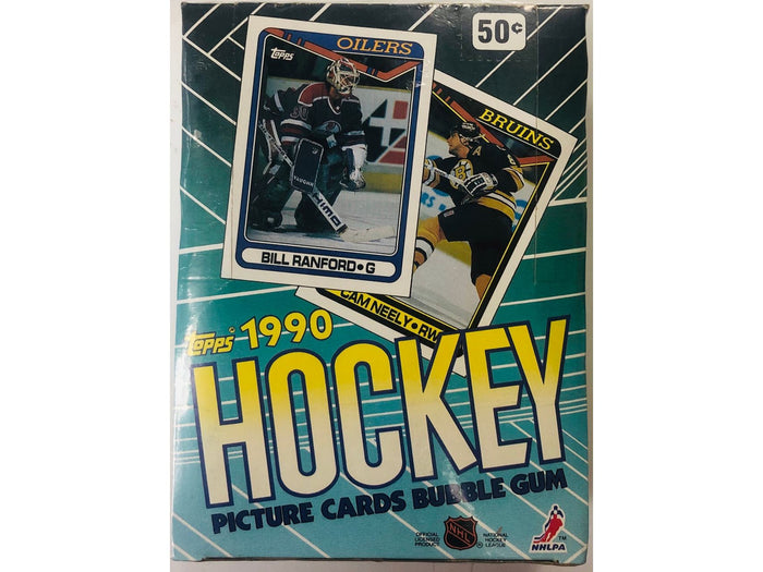 Sports Cards Topps - 1990-91 - Hockey - Hobby Box - Cardboard Memories Inc.