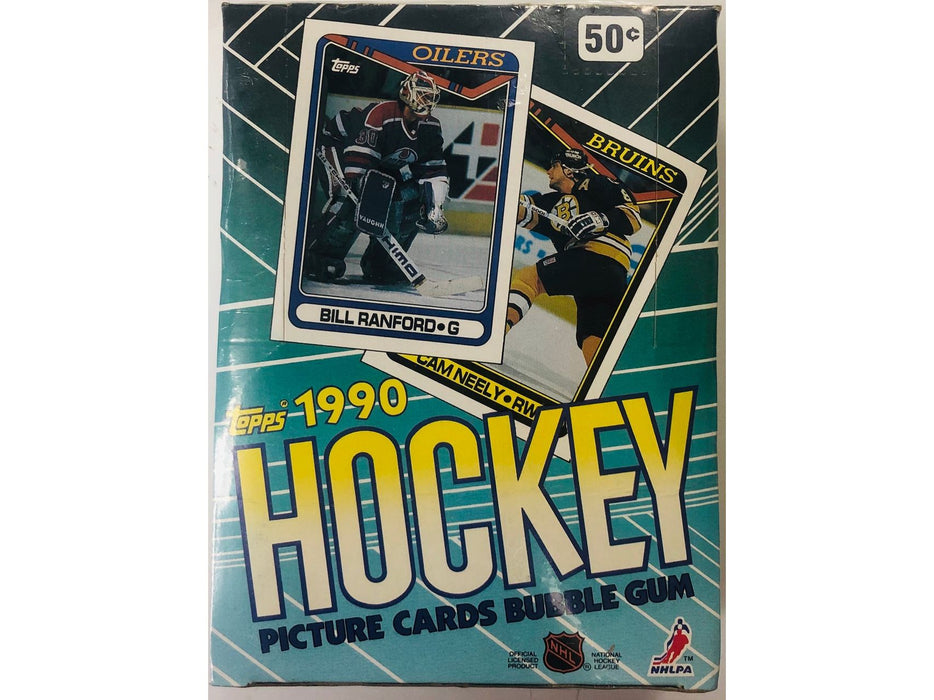 Sports Cards Topps - 1990-91 - Hockey - Hobby Box - Cardboard Memories Inc.