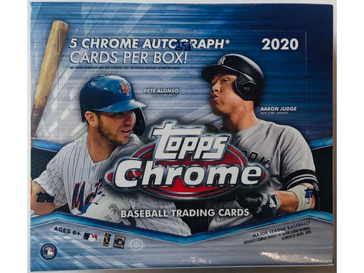 Sports Cards Topps - 2020 - Baseball - Chrome - Jumbo Box - Cardboard Memories Inc.