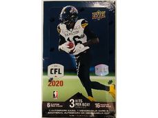 Sports Cards Upper Deck - 2020 - CFL Football - Hobby Box - Cardboard Memories Inc.