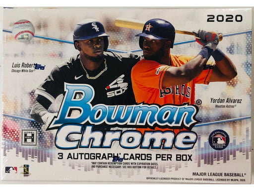 Sports Cards Topps - 2020 - Baseball - Bowman Chrome - HTA Choice Jumbo Box - Cardboard Memories Inc.