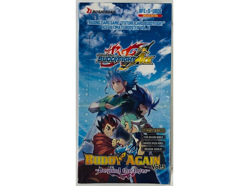 Trading Card Games Bushiroad - Buddyfight Ace Ultimate V6 - Vol. 3 Buddy Again - Booster Box - Cardboard Memories Inc.