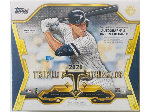 Sports Cards Topps - 2020 - Baseball - Triple Threads - Hobby Box - Cardboard Memories Inc.