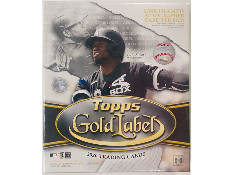 Sports Cards Topps - 2020 - Baseball - Gold Label - Hobby Box - Cardboard Memories Inc.