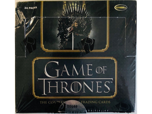 Non Sports Cards Rittenhouse - Game of Thrones - The Complete Series - Hobby Box - Cardboard Memories Inc.