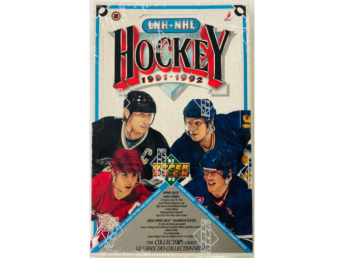 Sports Cards Upper Deck - 1991-92 - Hockey - High Numbers Canadian English - Hobby Box - Cardboard Memories Inc.