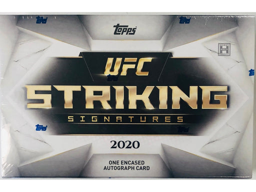 Sports Cards Topps - 2020 - UFC - Striking Signatures - Hobby Box - Cardboard Memories Inc.