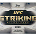 Sports Cards Topps - 2020 - UFC - Striking Signatures - Hobby Box - Cardboard Memories Inc.