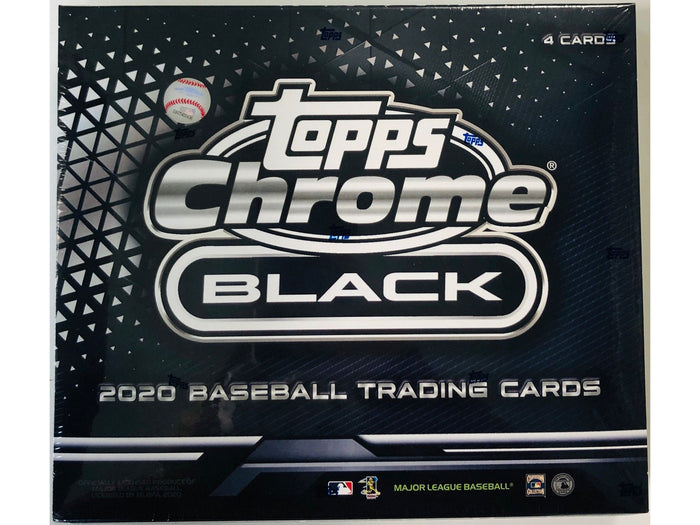 Sports Cards Topps - 2020 - Baseball - Chrome Black - Hobby Box - Cardboard Memories Inc.