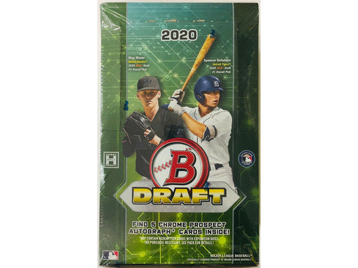 Sports Cards Topps - 2020 - Baseball - Bowman Draft - Super Jumbo Box - Cardboard Memories Inc.