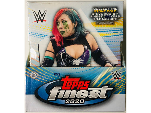 Sports Cards Topps - 2020 - WWE Wrestling - Finest - Hobby Box - Cardboard Memories Inc.