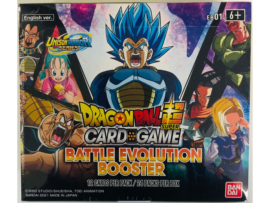 Trading Card Games Bandai - Dragon Ball Super - Battle Evolution - Booster Box - Cardboard Memories Inc.