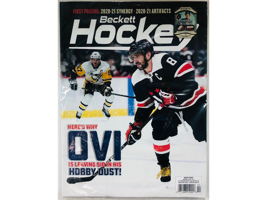 Magazine Beckett - Hockey Price Guide - April 2021 - Vol 33 - No. 4 - Cardboard Memories Inc.