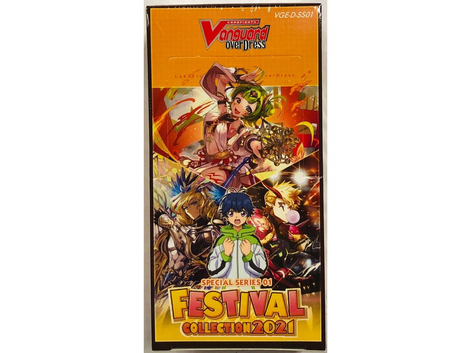 Trading Card Games Bushiroad - Cardfight!! Vanguard - Festival Collection Special Series Overdress - Booster Box - Cardboard Memories Inc.