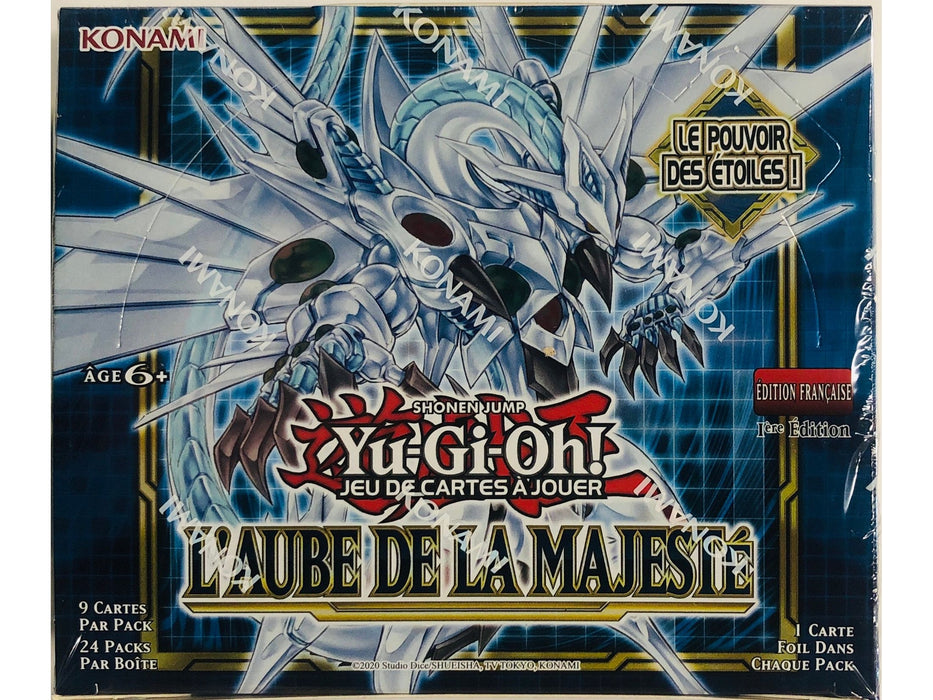 Konami - Yu-Gi-Oh! - Dawn of Majesty - Booster Box - French Edition Cardboard Memories Inc. Konami - Yu-Gi-Oh! - Dawn of Majesty - Booster Box - French Edition Cardboard Memories Inc.