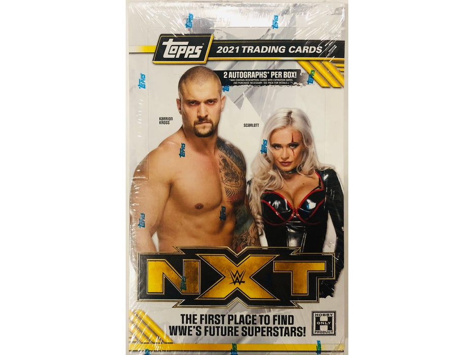 Sports Cards Topps - 2021 - WWE Wrestling - NXT - Trading Card Hobby Box - Cardboard Memories Inc.
