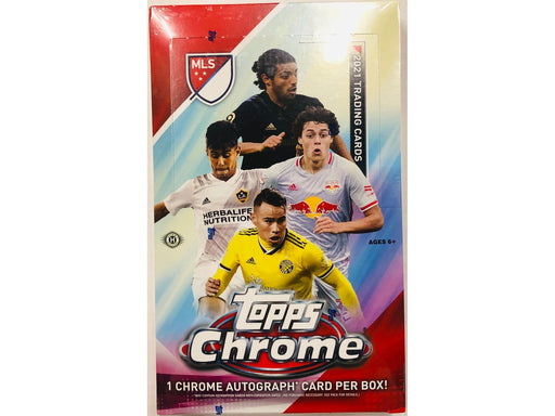 Sports Cards Topps - 2021 - Soccer - Major League Soccer - Chrome - Hobby Box - Cardboard Memories Inc.
