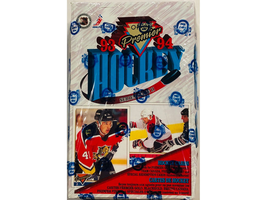 Sports Cards O-Pee- Chee OPC - 1993-94 - Series 2 - Hockey - Premier - Hobby Box - Cardboard Memories Inc.