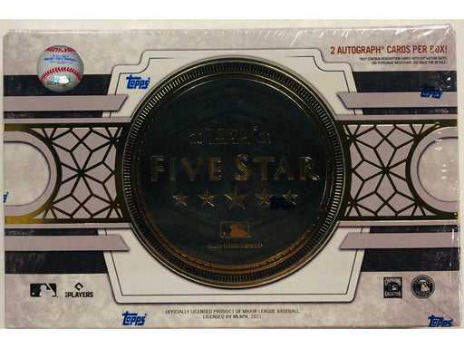 Sports Cards Topps - 2021 - Baseball - Five Star - Hobby Box - Cardboard Memories Inc.