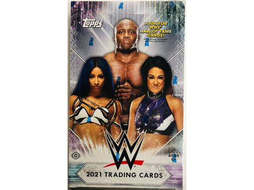 Sports Cards Topps - 2021 - WWE Wrestling - Hobby Box - Cardboard Memories Inc.