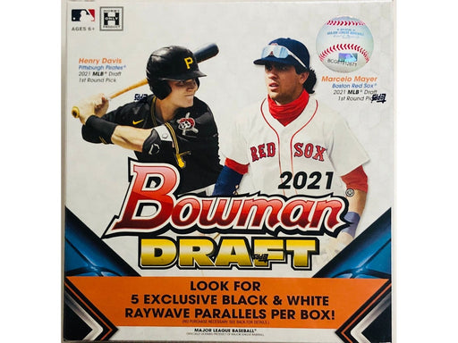 Sports Cards Topps - 2021 - Baseball - Bowman Draft - Trading Card Hobby Lite Box - Cardboard Memories Inc.