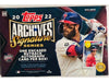 Sports Cards Topps - 2022 - Baseball - Archives Signature Series - Hobby Box - Cardboard Memories Inc.